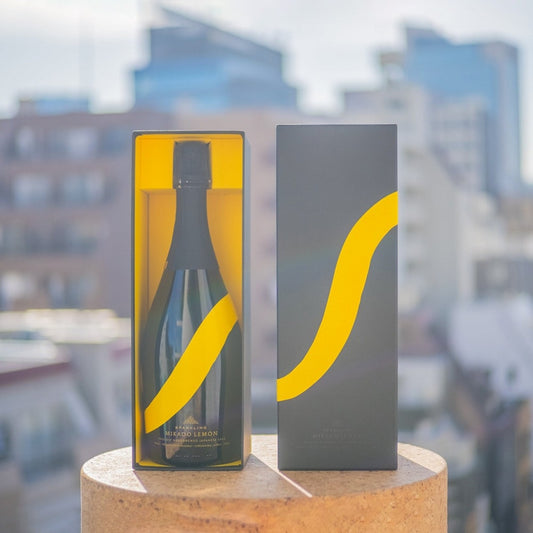 スパークリングレモン酒 ミカドレモン/ MIKADO LEMON Sparkling lemon sake(750ml 化粧箱入り)　eギフト
