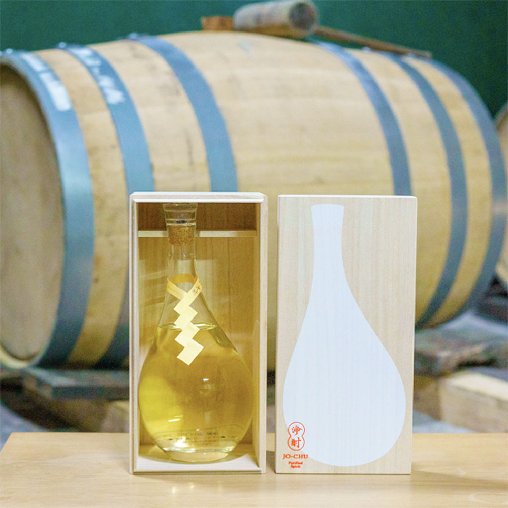 浄酎 -Purified Spirit 金紙垂 アメリカンホワイトオーク樽熟成(710ml 桐箱)　eギフト