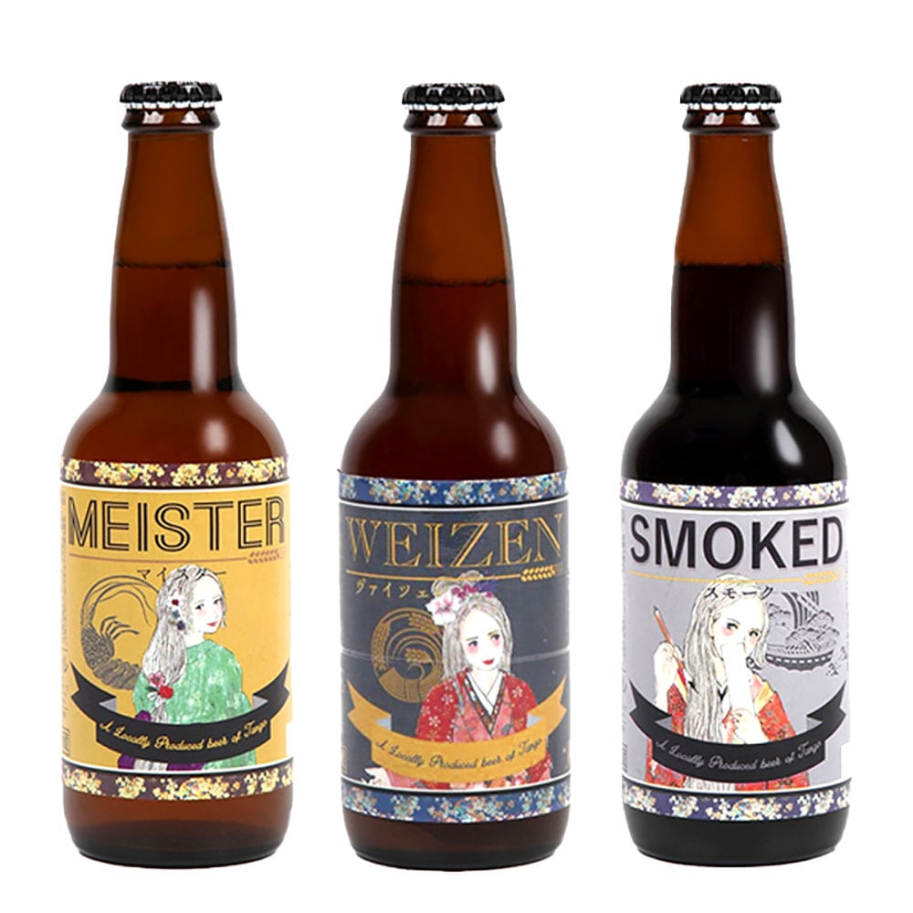 京都丹後クラフトビール　コンペ受賞セット(330ml×3本)　eギフト