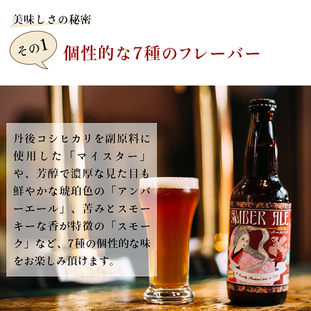 京都丹後クラフトビール　コンペ受賞セット(330ml×3本)　eギフト