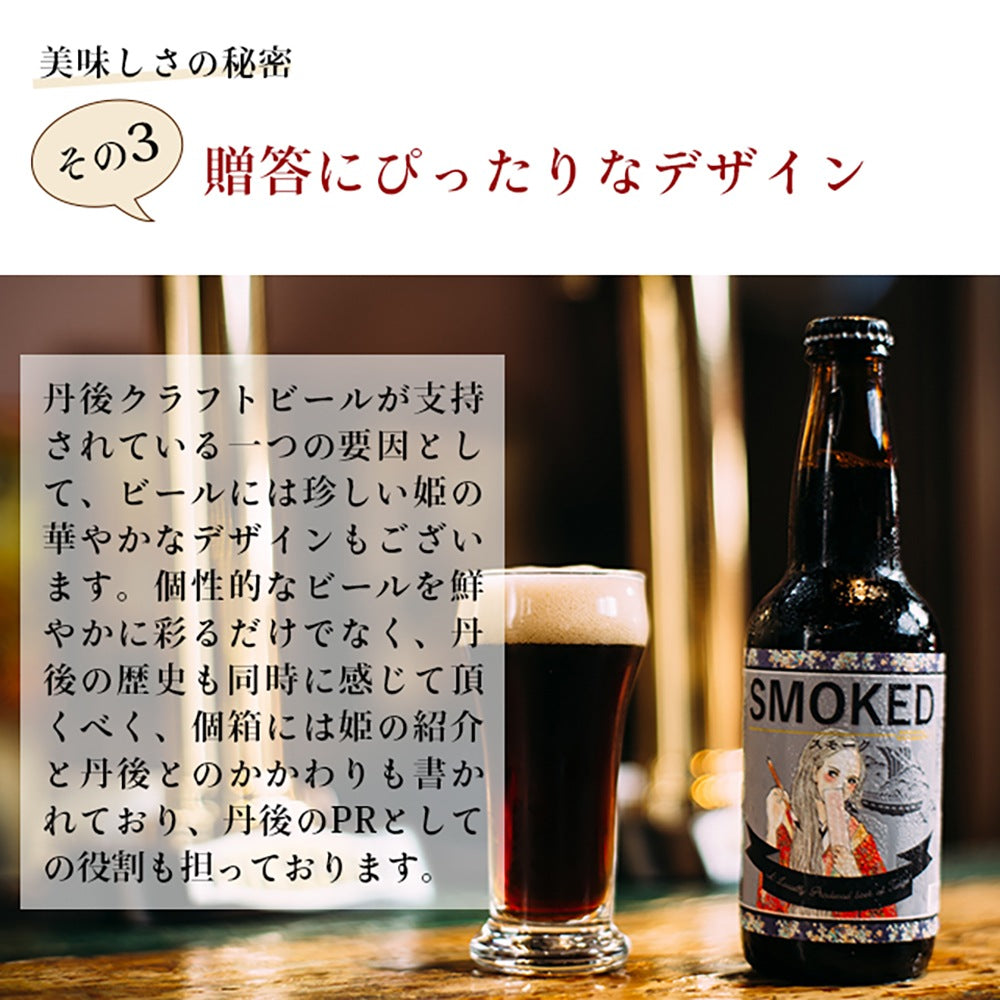 京都丹後クラフトビール　コンペ受賞セット(330ml×3本)　eギフト
