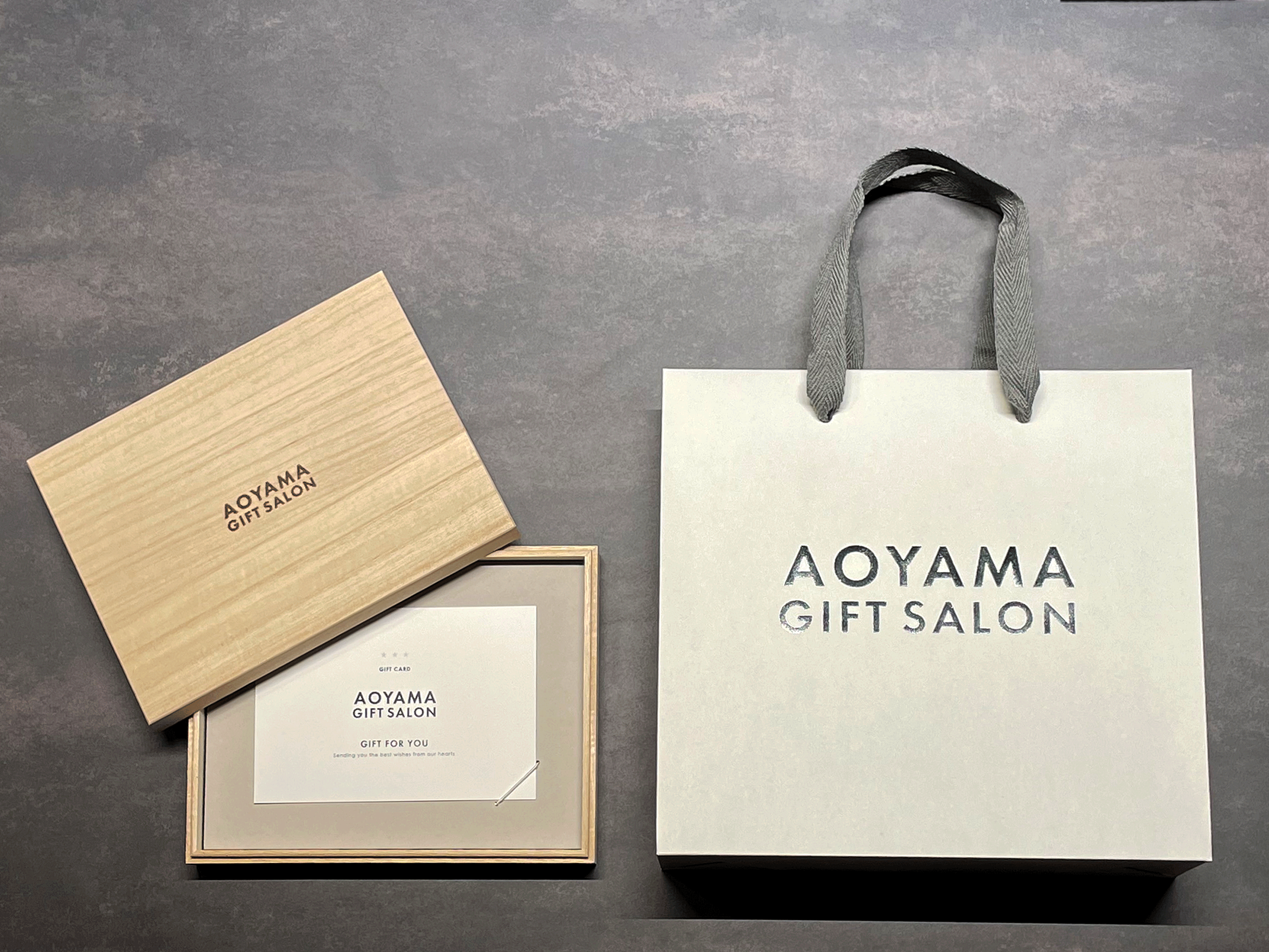 ギフトカード用の上質な桐箱